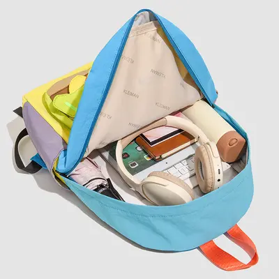 Cute Cartoon Women's Student Backpack, Large Capacity Daily Casual Bag - 5