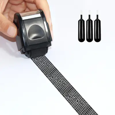 Neutral Cylinder Type Privacy Seal for Pen Surface Protection, Single-Cap - 11