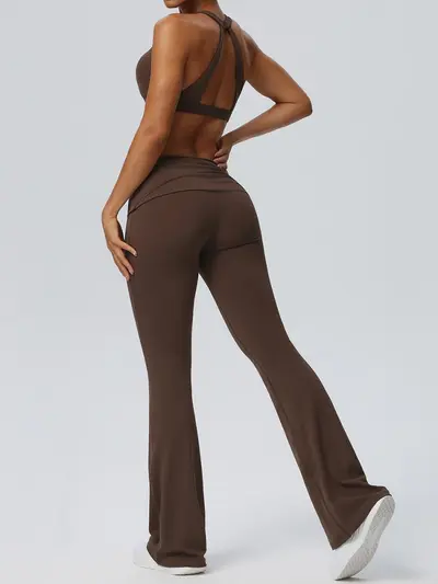 Yoga pantolonu, yüksek elastik, bulut hissi, kalça kaldırıcı, model 62327