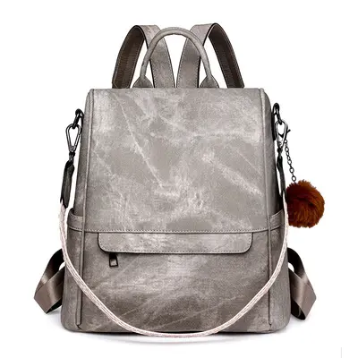 Damen-Rucksack aus PU, multifunktional, Schulrucksack - 5