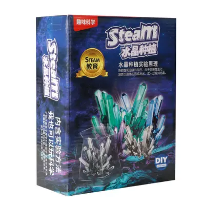 Crystal Growing Science Experiment Kit for Children, DIY - 6