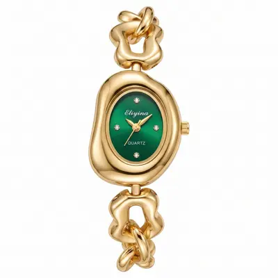 5-Piece Women's Quartz Watch Set with Bracelet