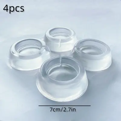 Çamaşır makinesi titreşim damperi, evrensel, gürültü azaltıcı, şeffaf - 10