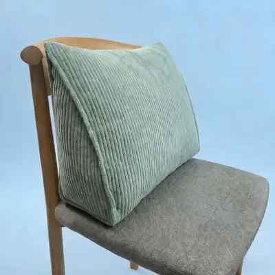 Backrest Cushion for Bed and Office Chair, Triangle Lumbar Support - 8