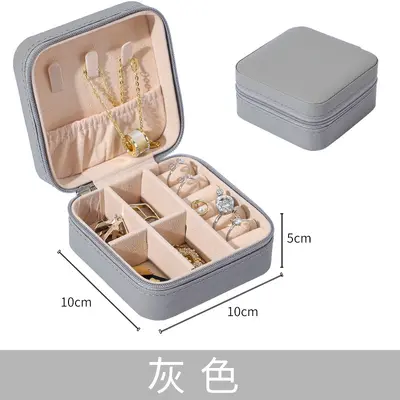 Daily necklace jewelry storage box wholesale small batch pearl bracelet necklace portable ins jewelry box - 13