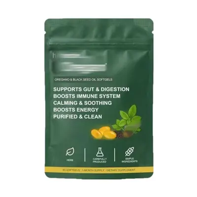 Oregano Oil Softgel Capsules, 60 Capsules - 3