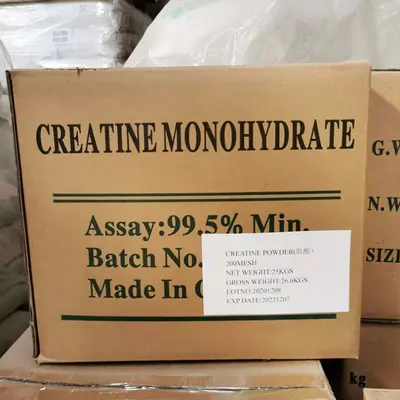 Gıda sınıfı kreatin monohidrat kreatin %99,97 içerik yüksek saflıkta besin takviyesi 200 mesh kreatin tozu fitness