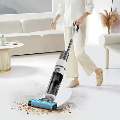 Yerden Silme ve Süpürme Robotu, Kablosuz, Ev Tipi 3'ü 1 Arada - 3