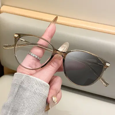 Blaulichtfilter-Brille ohne Stärke, Cat-Eye-Fassung - 13