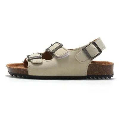 Children's Cork Sandals, Single-Strap Slides, Korean Style Double-Ring - 12
