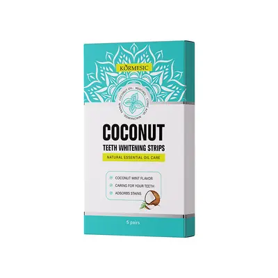 Coconut Oil Teeth Whitening Strips - 7