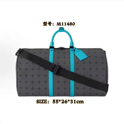 Keepall 55 travel bag, large capacity duffel bag - 9