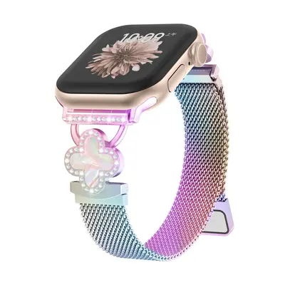 Metal Full Diamond Bracelet Strap for Apple Watch 1-9 - 11