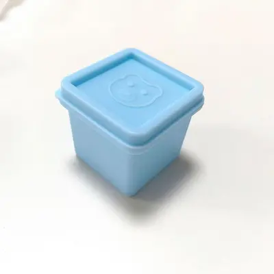 Neues Produkt Frischhaltungs-Lebensmittelergänzungsbox gefrorene Eiswürfelform Verpackung Lagersilikonhochtemperaturbeständige unabhängige großvolumige Form - 9