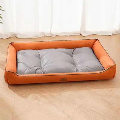 Waterproof Oxford Cloth Dog Bed, All-Season Cool Square Pet Mat - 10