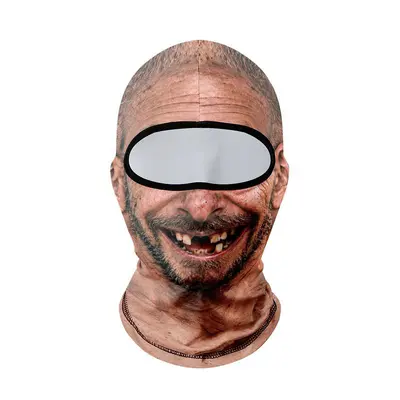 Funny Old Man Face Mask, Motorcycle Helmet Liner, Sun Protection - 7