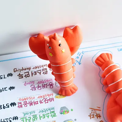 Cross-border Bestseller Pet Latex Squeaky Toy Simulated Lobster Marine Animal Toy Dog Boredom Relief Chew Toy