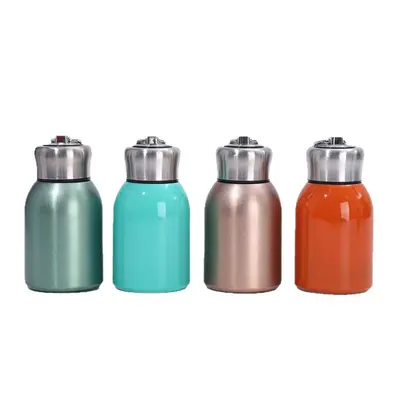 316 Stainless Steel Mini Thermos Cup with Lock Lid, Portable - 6