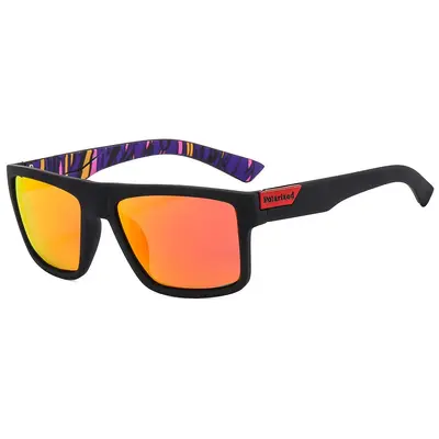 Korean-Style Large Frame Polarized Driving Sunglasses with UV Protection - 8