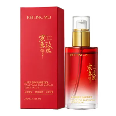 Rose Massage Oil, Warming and Lubricating, Full Body Massage for Couples - 8