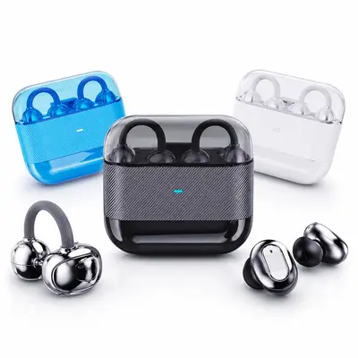 Cross-Border Bluetooth Kopfhörer, privatgebranded, 4 Ohrhörer, 2 Paare kabellose TWS-Kopfhörer, Ohrbügel-Kopfhörer, kabellose Schlaf-Kopfhörer - 5
