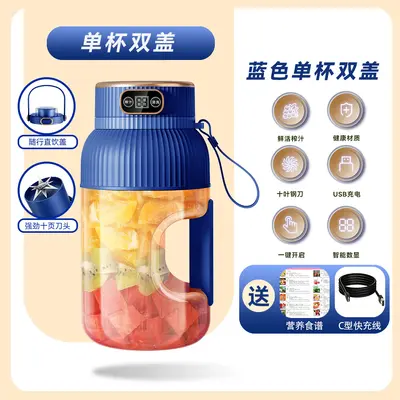 Large capacity portable fruit juicer - 12