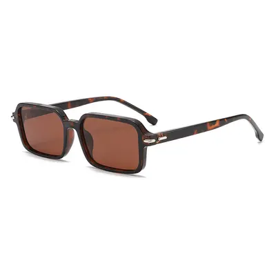 Unisex Small Square Frame Sunglasses, UV400 Protection - 11