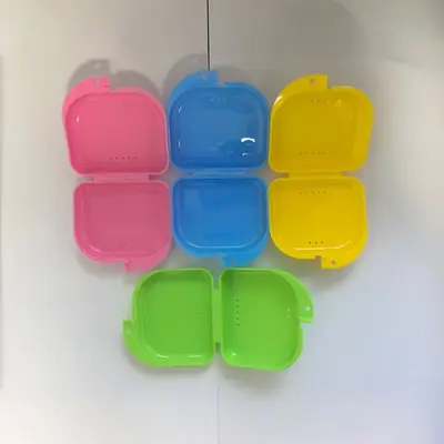 牙科牙套储牙盒放置浸泡盒假牙保持器收纳盒口腔护理用品厂家批发 - 5