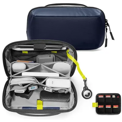 Travel Electronic Accessories Storage Bag with Detachable Card Slots