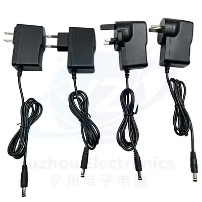 12V 1A power adapter 3V-15V surveillance equipment compatible