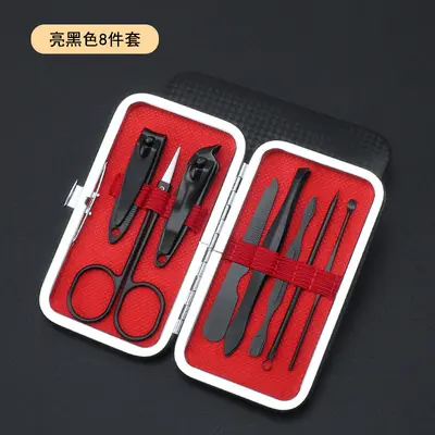 Stainless steel nail scissors set, 8-23 pieces manicure tools - 12