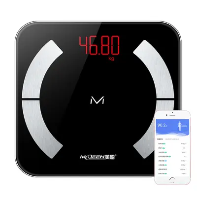 Smart body fat scale rechargeable digital scale professional weighing small accurate and durable human body weight scale home fat measurement - 6