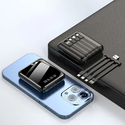 Popüler Mini Powerbank 3C Sertifikalı 20000mAh Kompakt Taşınabilir Mobil Güç Kaynağı Logo Baskılı Toptan - 11