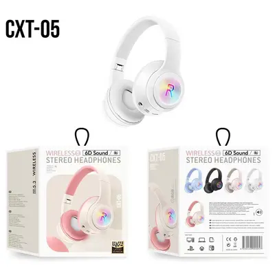 CXT-05 Wireless Bluetooth Headphones Foldable Gaming Headset - 7