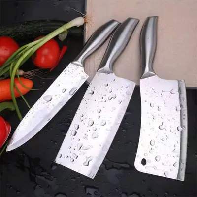 Mutfak bıçağı şef bıçağı kemik doğrama dilimleme bıçağı mutfak özel bıçak dilimleme bıçağı mutfak bıçağı seti hediye meyve bıçağı - 11