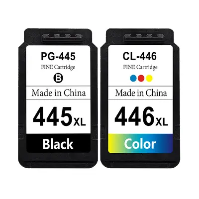 Canon PG445 CL446 Ink Cartridge, Compatible with MG2410, MG2440, IP2810 - 5