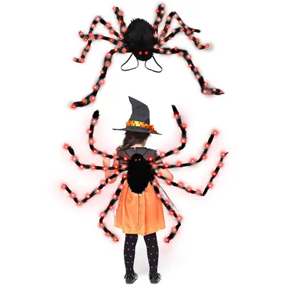 Halloween Spider Backpack with Nine LED Modes - 11