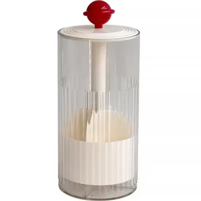 Automatic lifting makeup brush storage organizer
