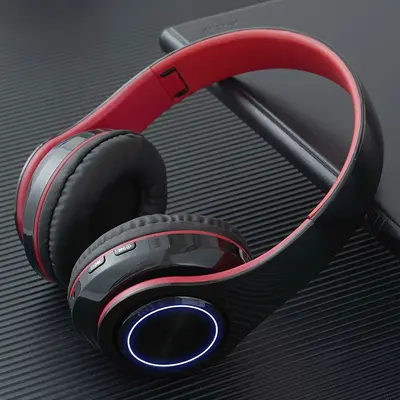 Kabellose Bluetooth-Kopfhörer, Over-Ear, mit Subwoofer - 7
