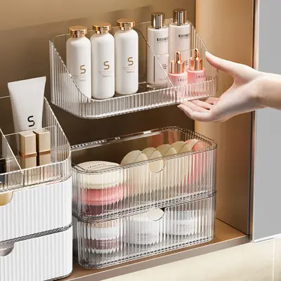 Banyo ayna dolabı saklama kutusu - 4