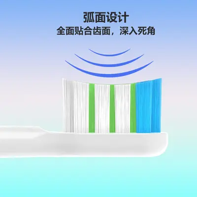 ApiYoo Aiyou T1 electric toothbrush head replacement, DuPont bristles