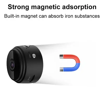 Cross-border bestseller wholesale A9 remote wireless network HD surveillance camera 360-degree detection protection night vision