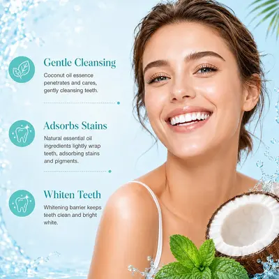 Coconut Oil Teeth Whitening Strips - 3