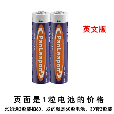 Yajinwang No. 5 and No. 7 Carbon Zinc Batteries for Remotes and Calculators - 13