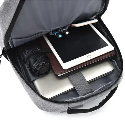 Custom Logo Backpack with Laptop Compartment for Business and School - 5
