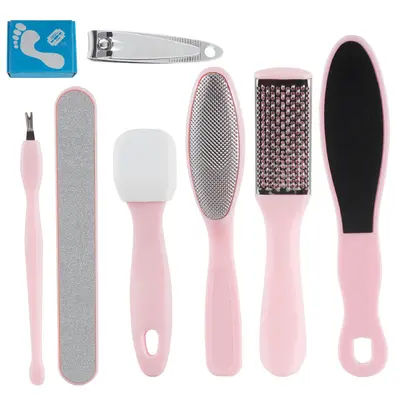 8-in-1 ayak törpüsü pedicure bakım seti