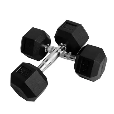 Dambıl altıgen dambıl ev kauçuk kaplı dambıl sabit dambıl spor salonu kuvvet antrenmanı kettlebell dambıl fitness ekipmanları