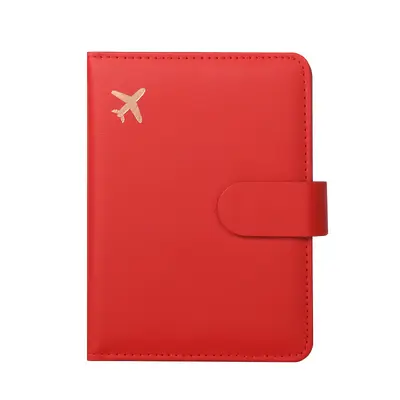 Sınır ötesi nokta RFID pasaport tutucu bilet koruyucu kapak taşınabilir çok fonksiyonlu yurtdışı çoklu kart yuvası PU deri pasaport çantası - 7