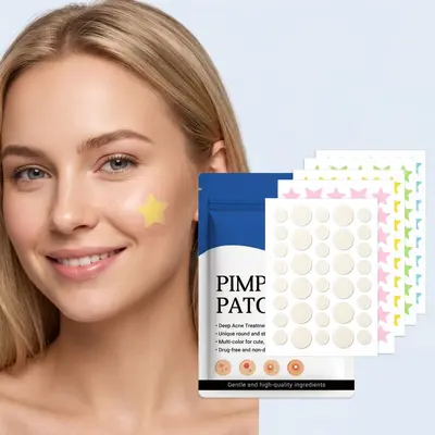 Acne Care Patches for Gentle Daily Facial Cleansing, Breathable