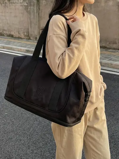 Expandable travel bag for women, large capacity